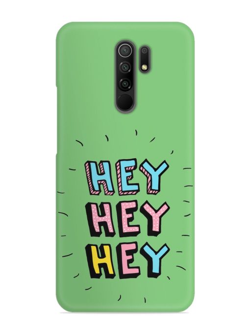 Hey Vector Cartoon Snap Case for Poco M2