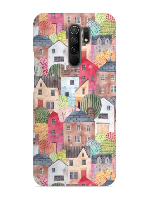 Abstract Seamless Pattern Snap Case for Poco M2 Zapvi