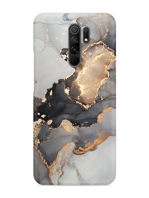 Luxury Abstract Fluid Snap Case for Poco M2 Zapvi