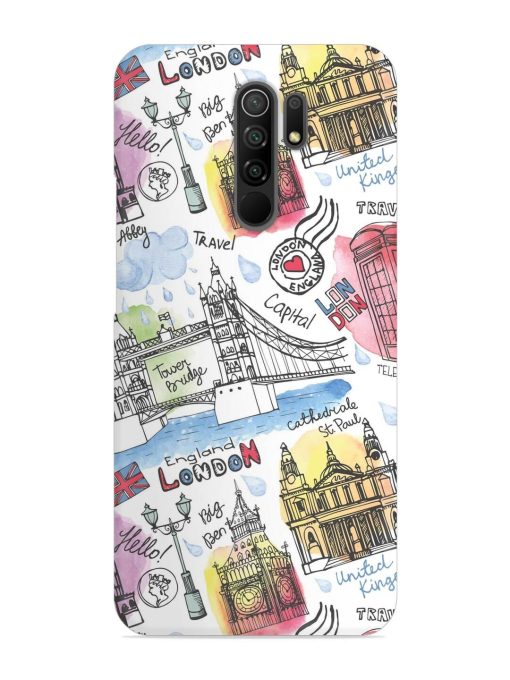 Vector London Landmark Snap Case for Poco M2 Zapvi