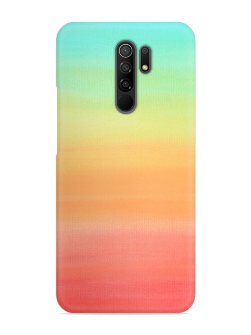 Background Sky Watercolor Snap Case for Poco M2 Zapvi