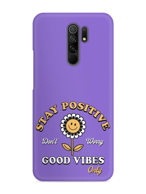 Retro Positive Flower Snap Case for Poco M2