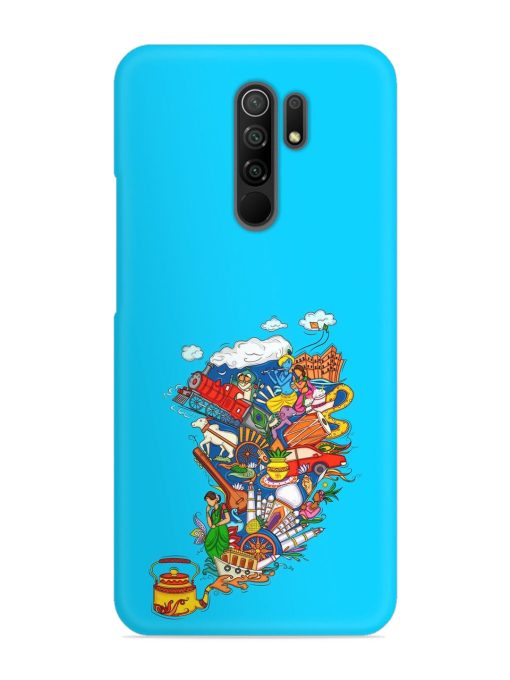 Vector Design Indian Snap Case for Poco M2