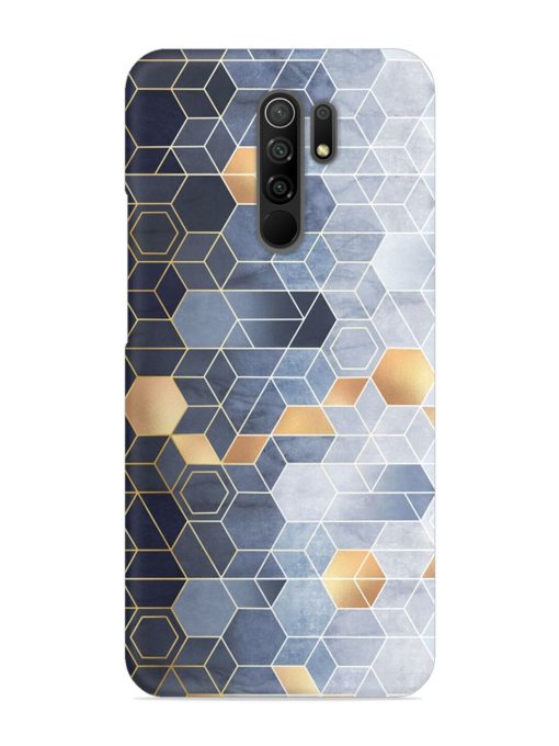 Geometric Abstraction Hexagons Snap Case for Poco M2