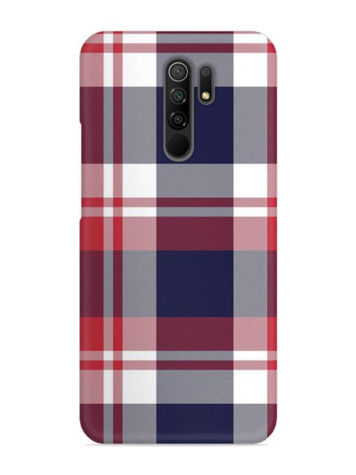 Classic Plaid Tartan Snap Case for Poco M2 Zapvi