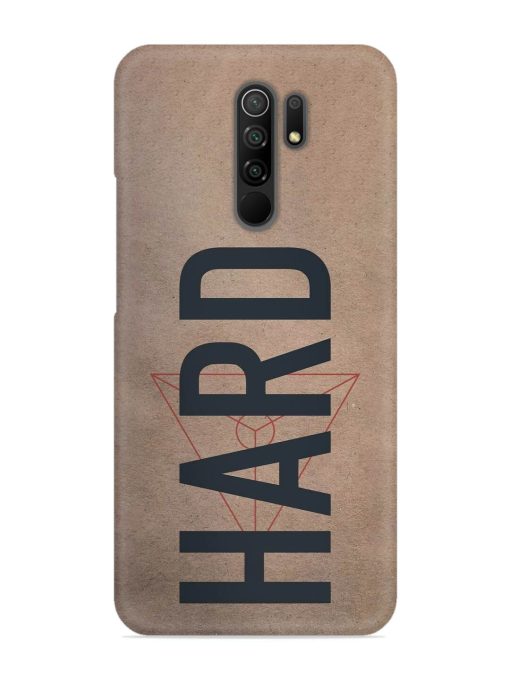 Hard Typo Snap Case for Poco M2 Zapvi