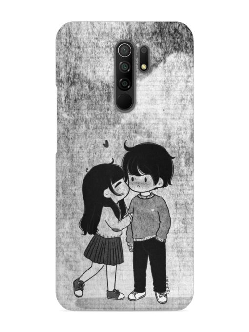 Couple Love Highlights Snap Case for Poco M2 Zapvi