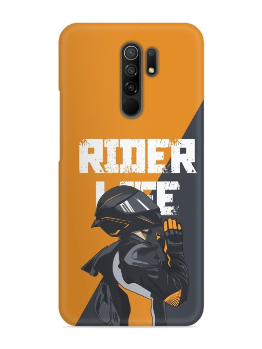 Rider Life Snap Case for Poco M2 Zapvi