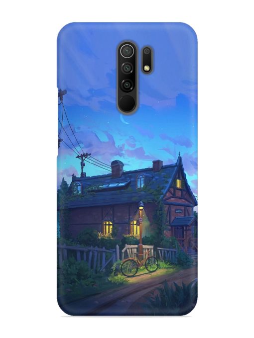 Beautiful Village House Snap Case for Poco M2 Zapvi