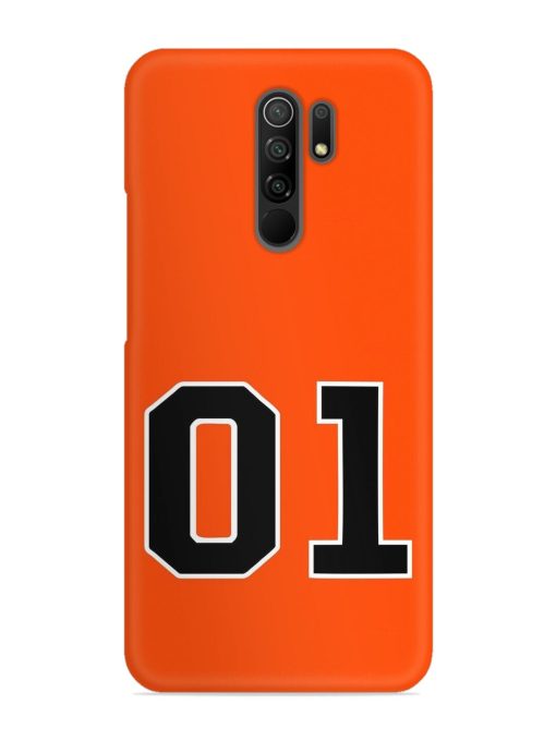 01 Number Snap Case for Poco M2 Zapvi