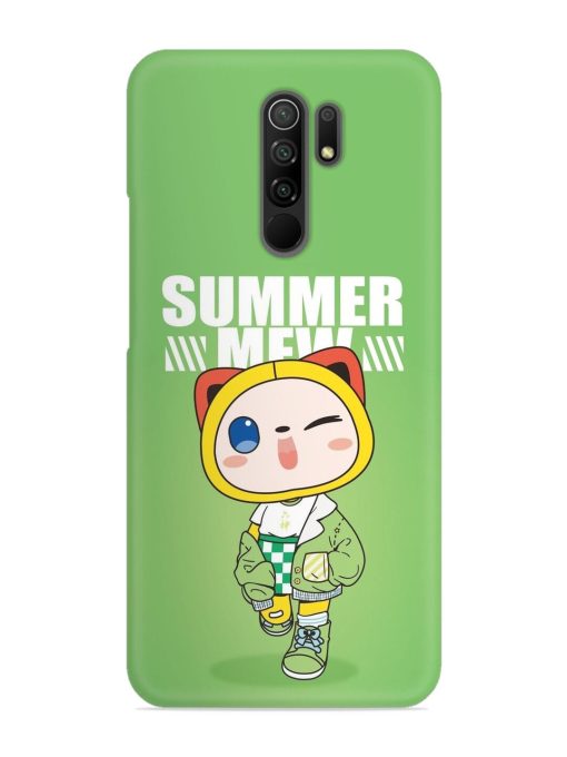 Summer Mew Snap Case for Poco M2 Zapvi