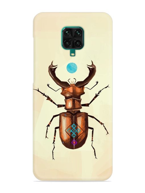 Stag Beetle Vector Snap Case for Poco M2 Pro Zapvi