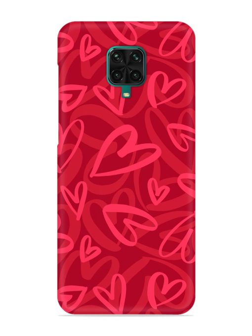 Seamless Romantic Pattern Snap Case for Poco M2 Pro Zapvi