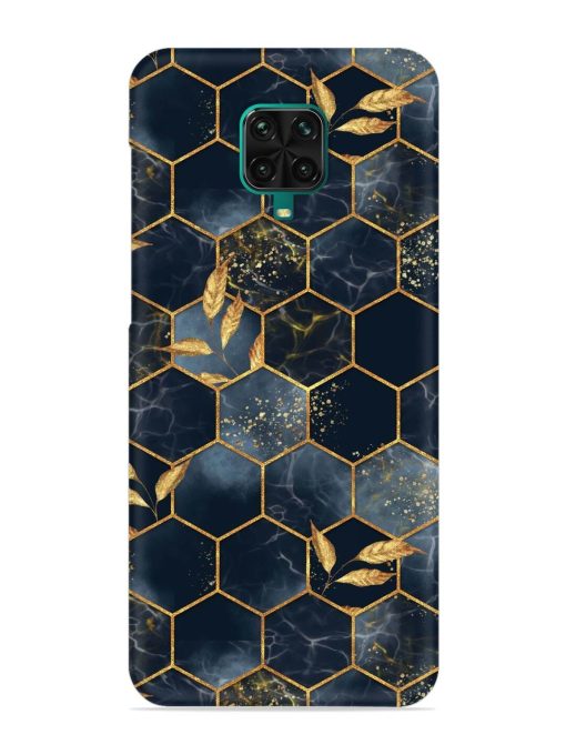 Marble Hexagon Seamless Snap Case for Poco M2 Pro Zapvi