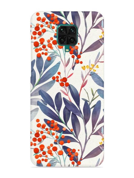 Seamless Floral Pattern Snap Case for Poco M2 Pro Zapvi