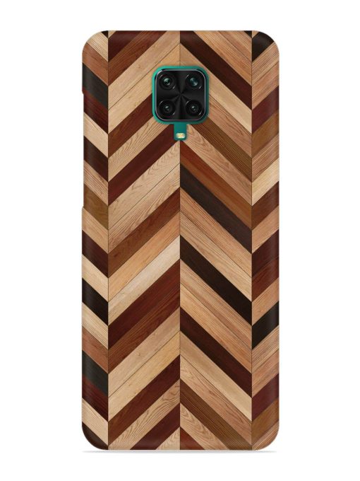 Seamless Wood Parquet Snap Case for Poco M2 Pro Zapvi