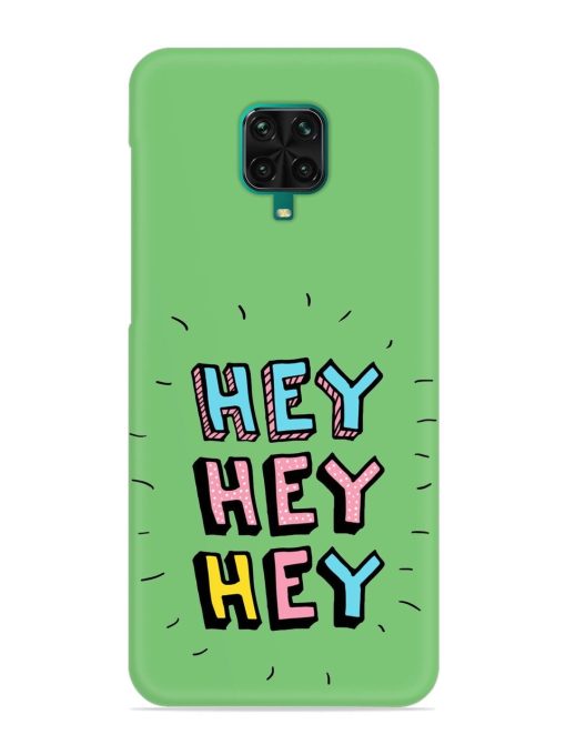 Hey Vector Cartoon Snap Case for Poco M2 Pro Zapvi