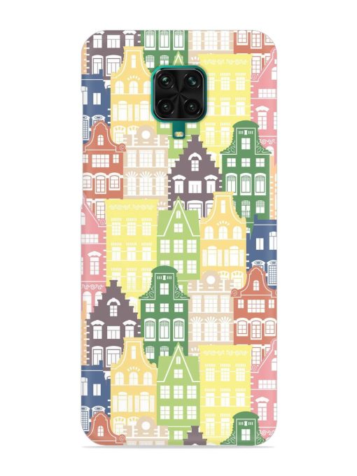 Seamless Shapes Pattern Snap Case for Poco M2 Pro Zapvi