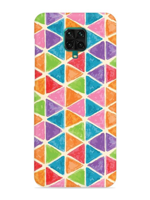 Seamless Colorful Isometric Snap Case for Poco M2 Pro Zapvi