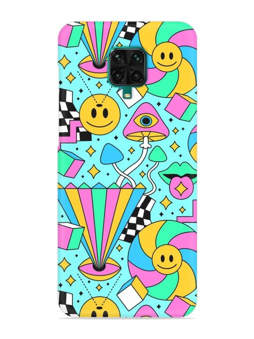 Trippy Rainbow 60S Snap Case for Poco M2 Pro