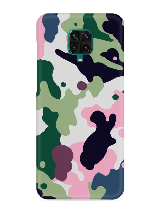 Seamless Funky Camouflage Snap Case for Poco M2 Pro Zapvi