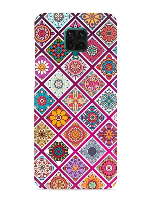 Seamless Tile Pattern Snap Case for Poco M2 Pro Zapvi