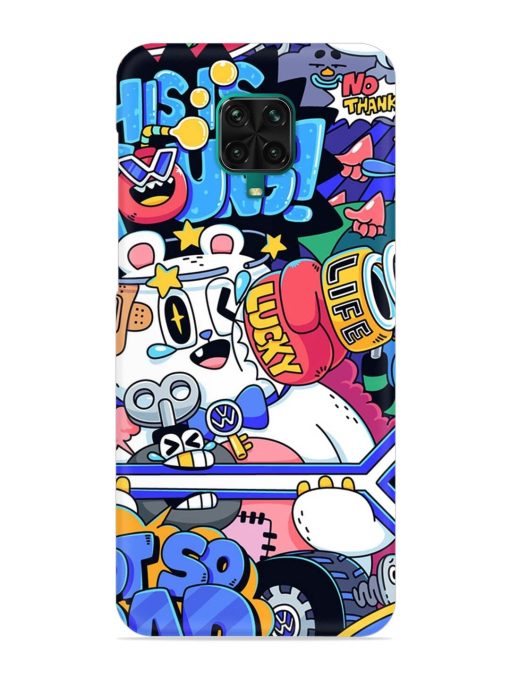 Universal Doodle Snap Case for Poco M2 Pro Zapvi