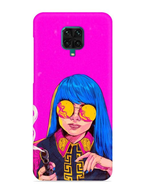 Aesthetic Anime Girl Snap Case for Poco M2 Pro Zapvi