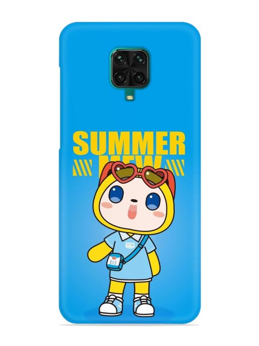 Summer Mew Cartoon Snap Case for Poco M2 Pro Zapvi