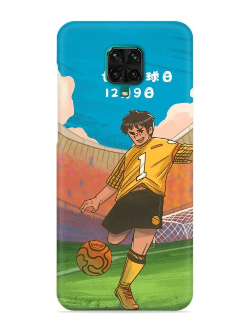 Soccer Kick Snap Case for Poco M2 Pro Zapvi