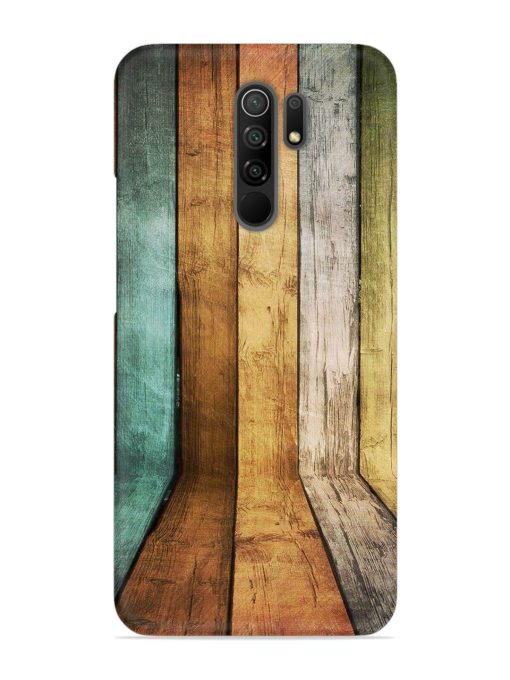 Wooden Realistic Art Snap Case for Poco M2 Reloaded Zapvi