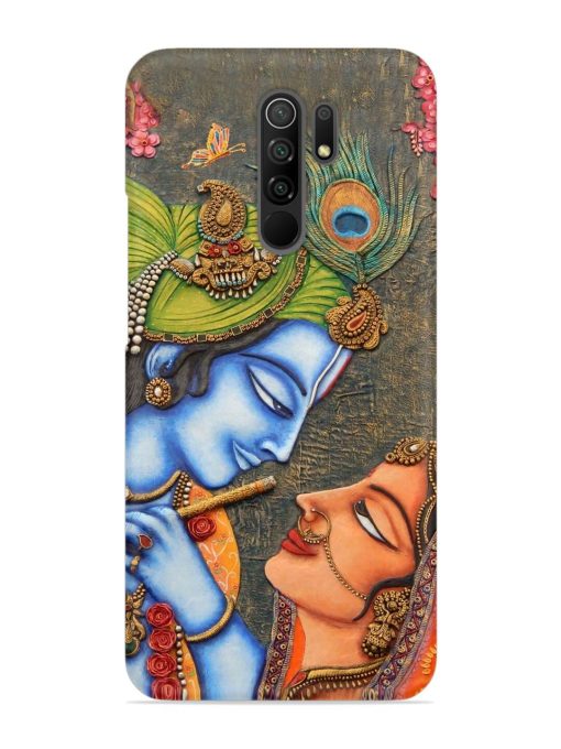 Lord Radha Krishna Flute Art Snap Case for Poco M2 Reloaded Zapvi