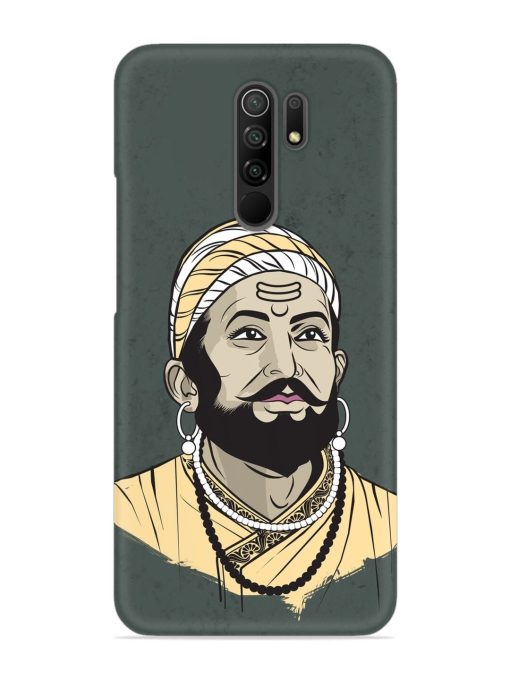 Shivaji Maharaj Vector Art Snap Case for Poco M2 Reloaded Zapvi