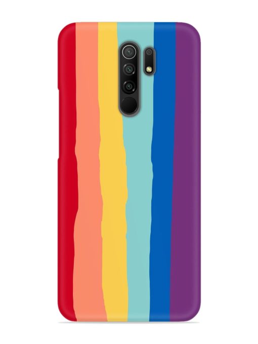 Rainbow Genuine Liquid Snap Case for Poco M2 Reloaded Zapvi