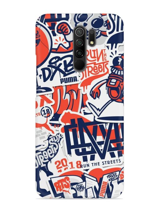 Run The Street Snap Case for Poco M2 Reloaded Zapvi