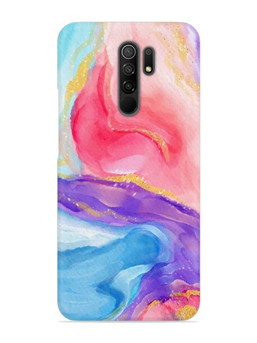 Watercolor Gradient Snap Case for Poco M2 Reloaded Zapvi