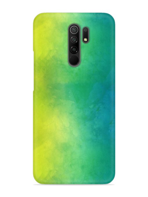 Yellow Green Gradient Snap Case for Poco M2 Reloaded