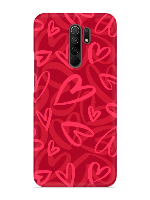 Seamless Romantic Pattern Snap Case for Poco M2 Reloaded Zapvi