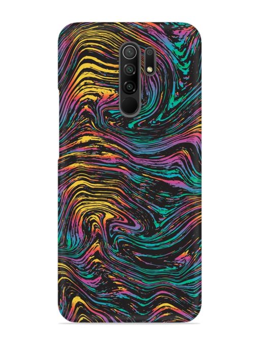 Abstract Liquid Colors Snap Case for Poco M2 Reloaded Zapvi