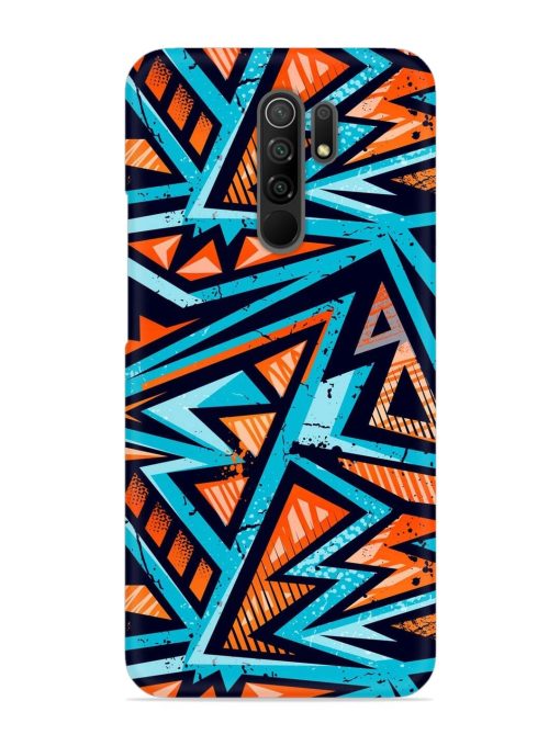 Abstract Seamless Grunge Snap Case for Poco M2 Reloaded