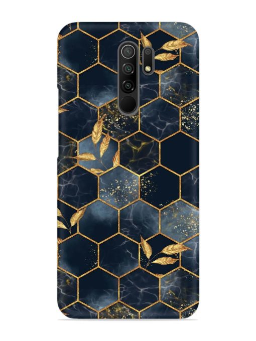 Marble Hexagon Seamless Snap Case for Poco M2 Reloaded