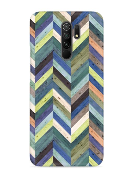 Chevron Random Color Snap Case for Poco M2 Reloaded Zapvi