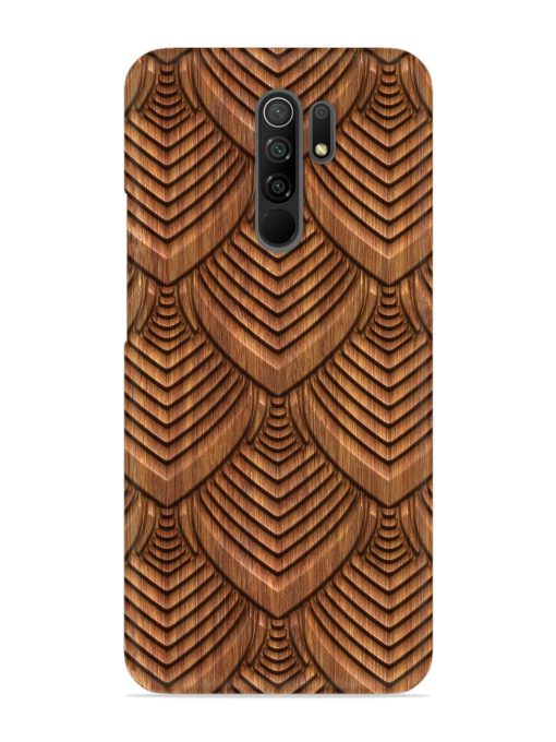 Carved Pattern On Snap Case for Poco M2 Reloaded Zapvi