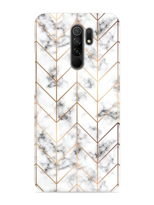 Vector Marble Texture Snap Case for Poco M2 Reloaded Zapvi