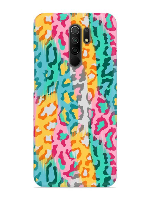 Seamless Vector Colorful Snap Case for Poco M2 Reloaded Zapvi