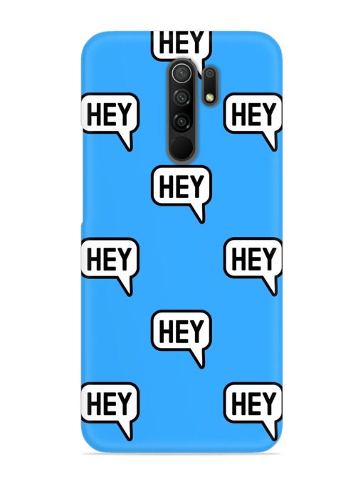 Hey Text Message Snap Case for Poco M2 Reloaded Zapvi