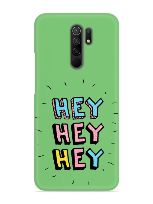 Hey Vector Cartoon Snap Case for Poco M2 Reloaded Zapvi