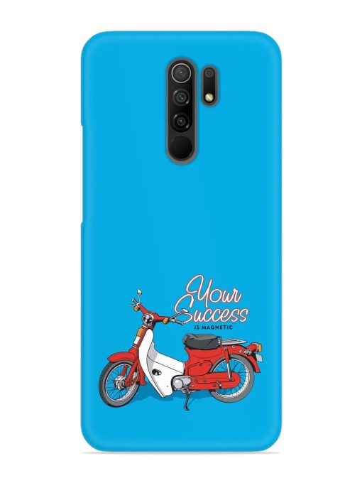 Motorcycles Image Vector Snap Case for Poco M2 Reloaded