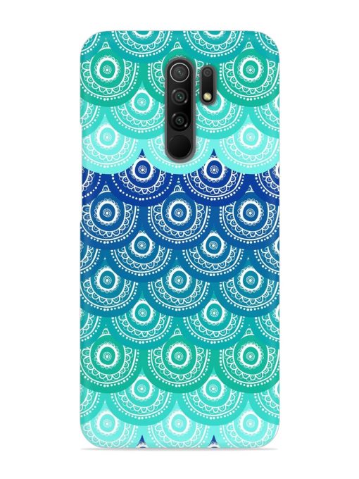 Ethnic Seamless Pattern Snap Case for Poco M2 Reloaded Zapvi