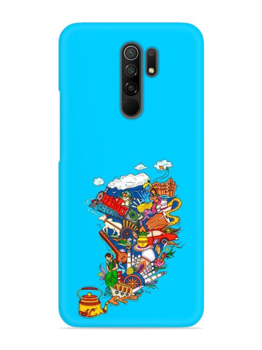 Vector Design Indian Snap Case for Poco M2 Reloaded